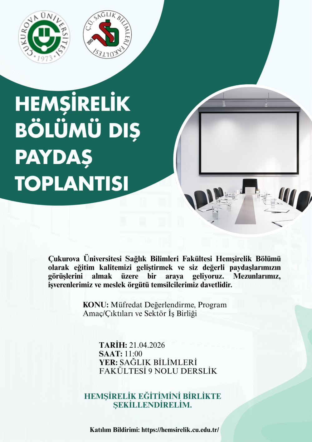Hemşirelik Bölümü Dış Paydaş Toplantısı