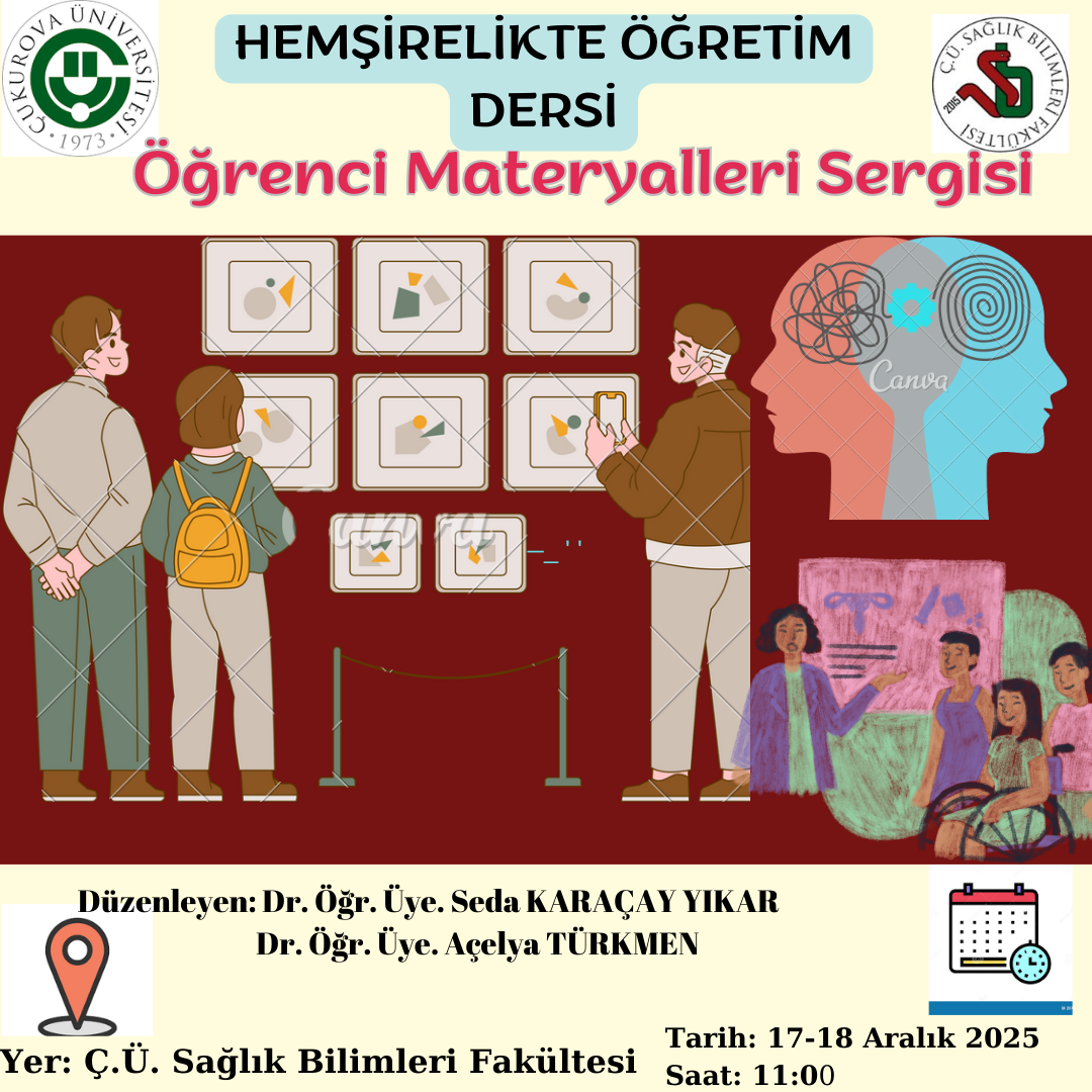 HEMŞİRELİKTE ÖĞRETİM DERSİ MATERYAL  SERGİSİ